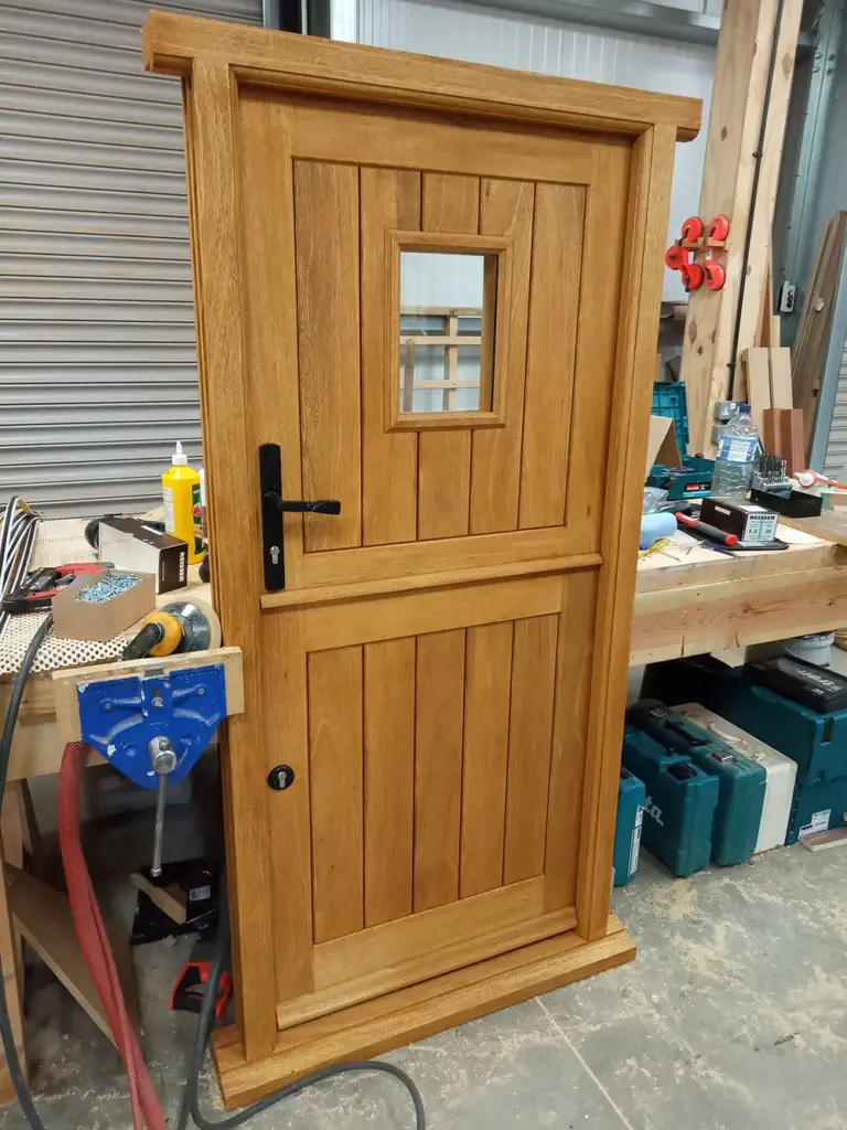 Oak Wooden Door by Bucks Joinery
